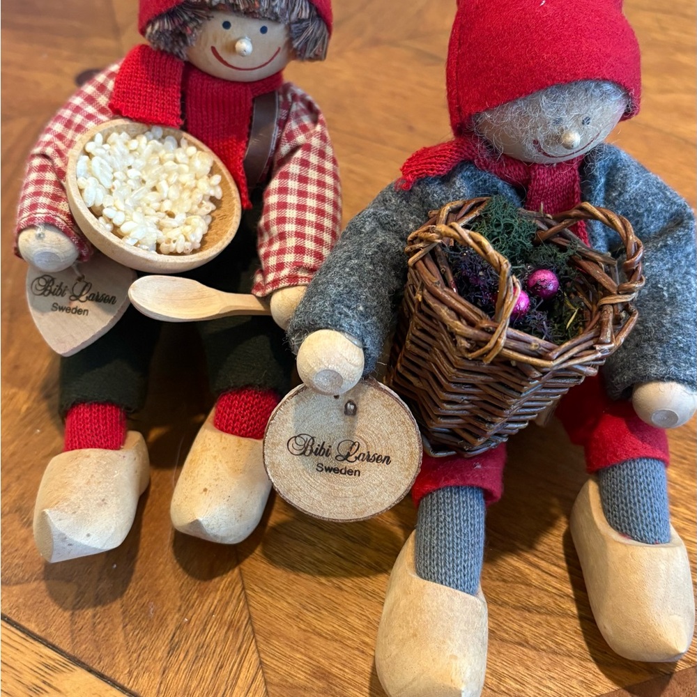 Bibi Larsen Swedish Christmas Dolls